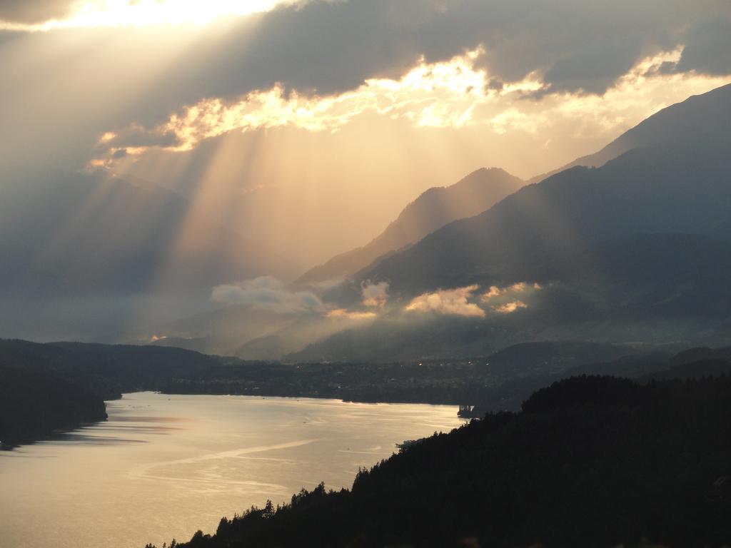 Ruhige Wohnung Mit Schoenem Eigengarten In Seeboden Am Millstaettersee Extérieur photo