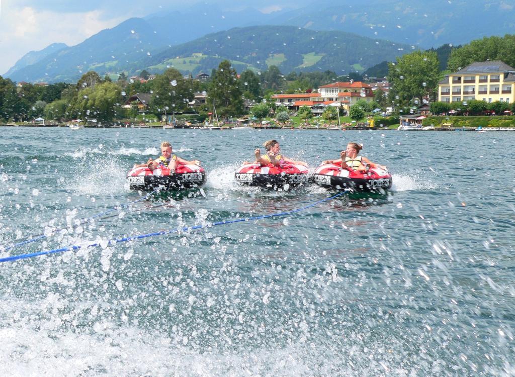Ruhige Wohnung Mit Schoenem Eigengarten In Seeboden Am Millstaettersee Extérieur photo